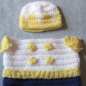 Crochet Pattern - Prince Charming Cocoon Crochet Pattern - Digital Download