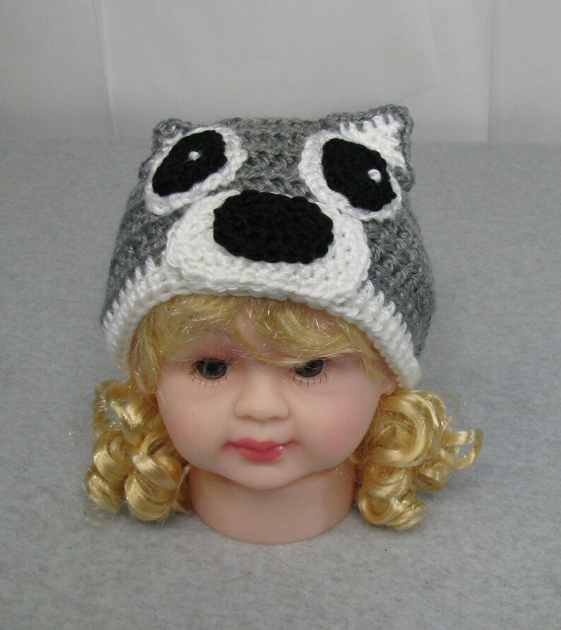 Wolf Hat Crochet Pattern in Six Sizes PDF Etsy