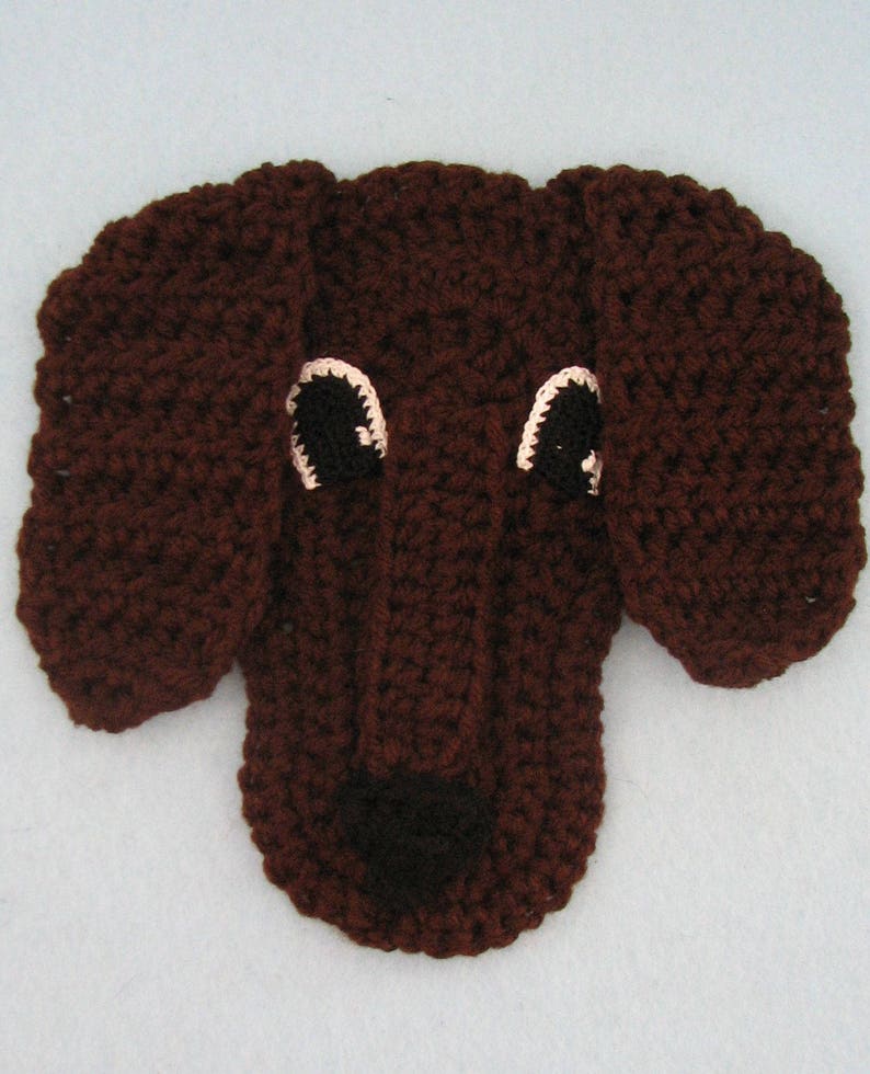 Dachshund Scarf Crochet Pattern With Tutorials Instant Etsy