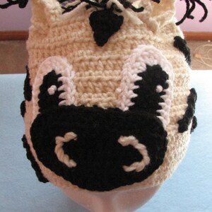 Zebra Hat Crochet Pattern - Digital Download