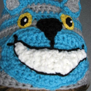 Cheshire Cat Hat Crochet Pattern With Tutorials Digital Download image 2