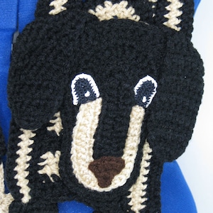 Dachshund Ripple Scarf Crochet Pattern With Tutorials - Instant Download