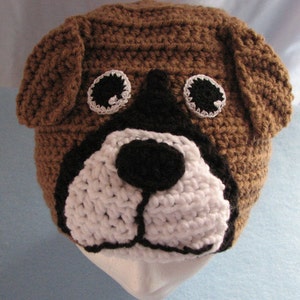 Boxer- Hat Crochet Pattern With Tutorials - Digital Download