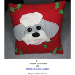 Sheep Dog - Pillow Sewing Pattern With Tutorials - Digital Download