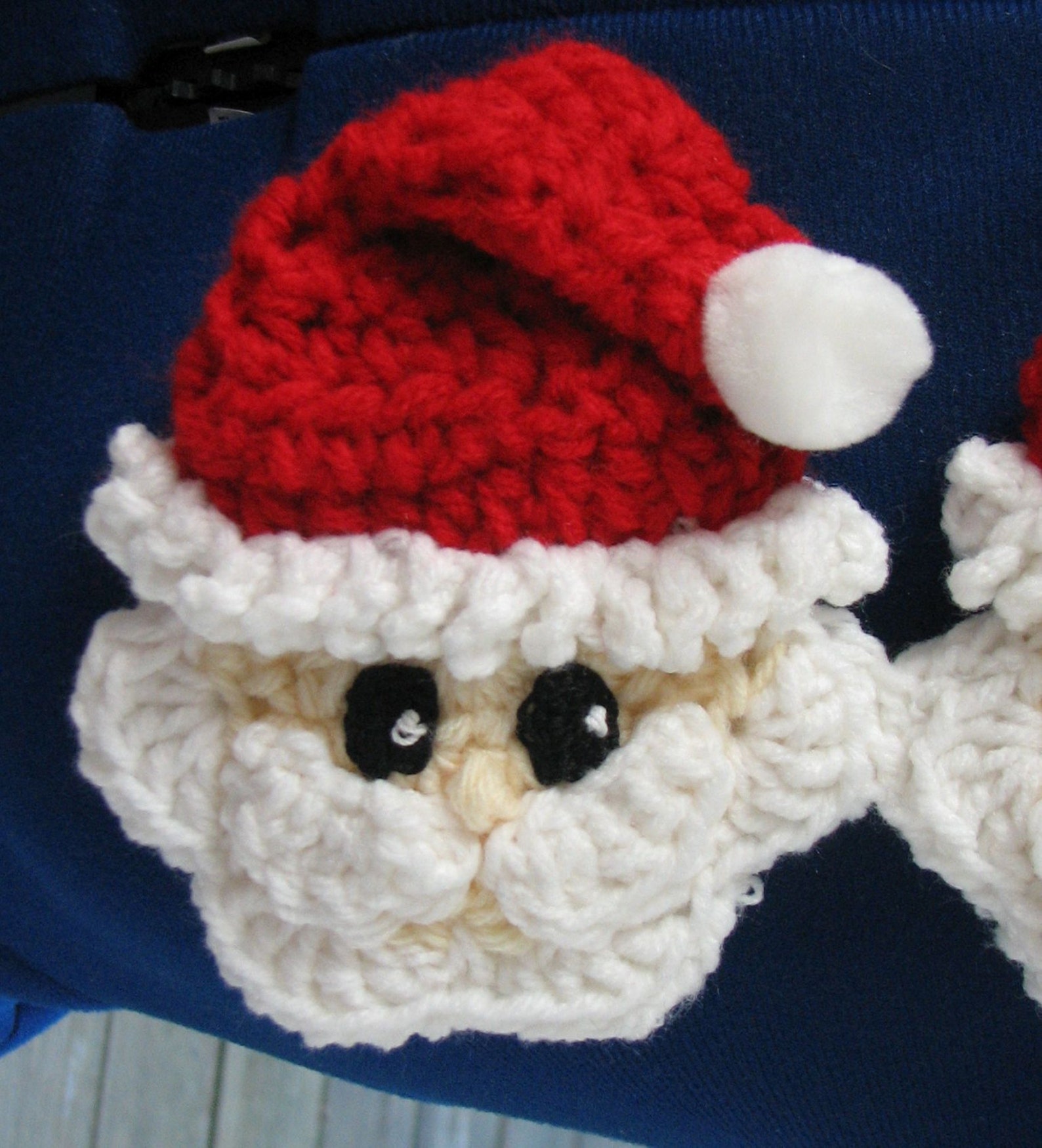 Santa Scarf Crochet Pattern With Tutorials Digital Etsy