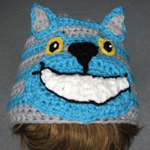 Cheshire Cat Hat Crochet Pattern With Tutorials Digital Download image 5