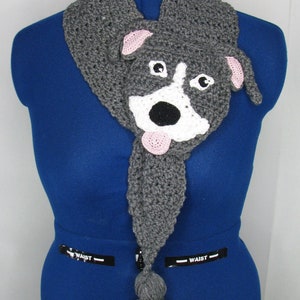 Pit Bull Neck Warmer Crochet Pattern With Tutorials - Instant Download