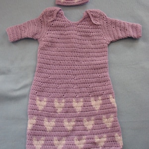 Hearts Sweet Pea Crochet Pattern With Tutorials - Digital Download
