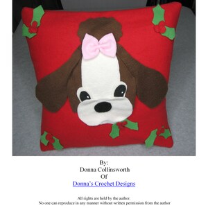 Shih Tuz - Pillow Sewing Pattern With Tutorials - Digital Download