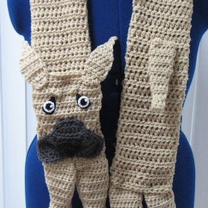 Great Dane - Scarf Crochet Pattern - Instant Download