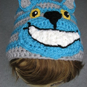 Cheshire Cat Hat Crochet Pattern With Tutorials Digital Download image 6