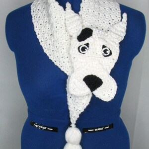 Great Dane - Neck Warmer Crochet Pattern With Tutorials - Instant Download