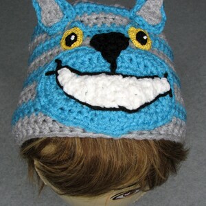 Cheshire Cat Hat Crochet Pattern With Tutorials Digital Download image 3