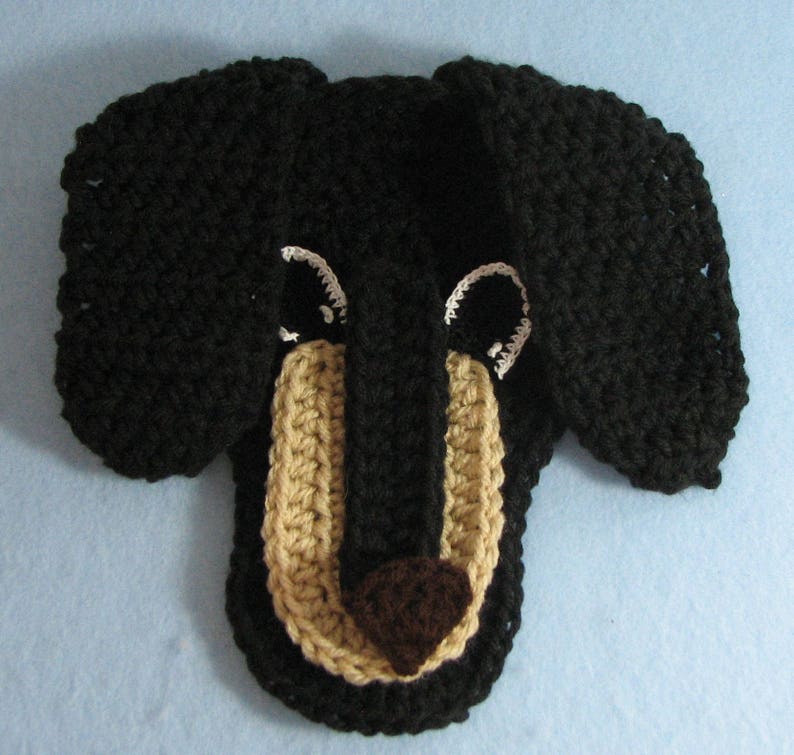 Dachshund Scarf Crochet Pattern With Tutorials Instant Etsy