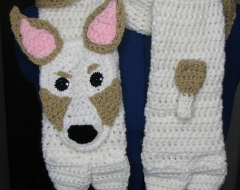 Rat Terrier - Scarf Crochet Pattern With Tutorials - Instant Download