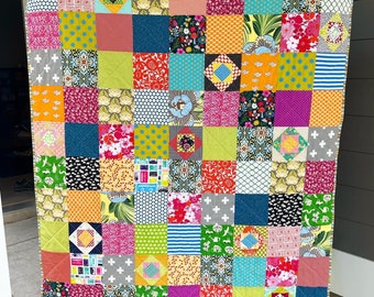 Scrappy Picnic Quilt