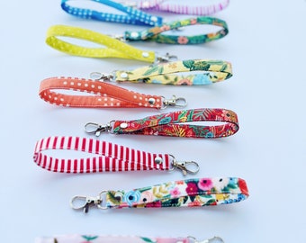 Thin wristlet key fob