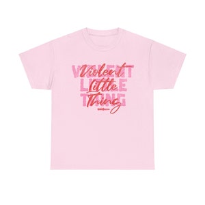 Fourth Wing "Violent Little Thing" T-shirt - Iron Flame, Onyx Storm, Rebecca Yarros, Violet Sorrengail, Xaden Riorson, Empyrean Series merch image 6