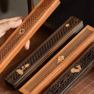 Traditional Wooden Chinese Incense Burner，Home Decoration