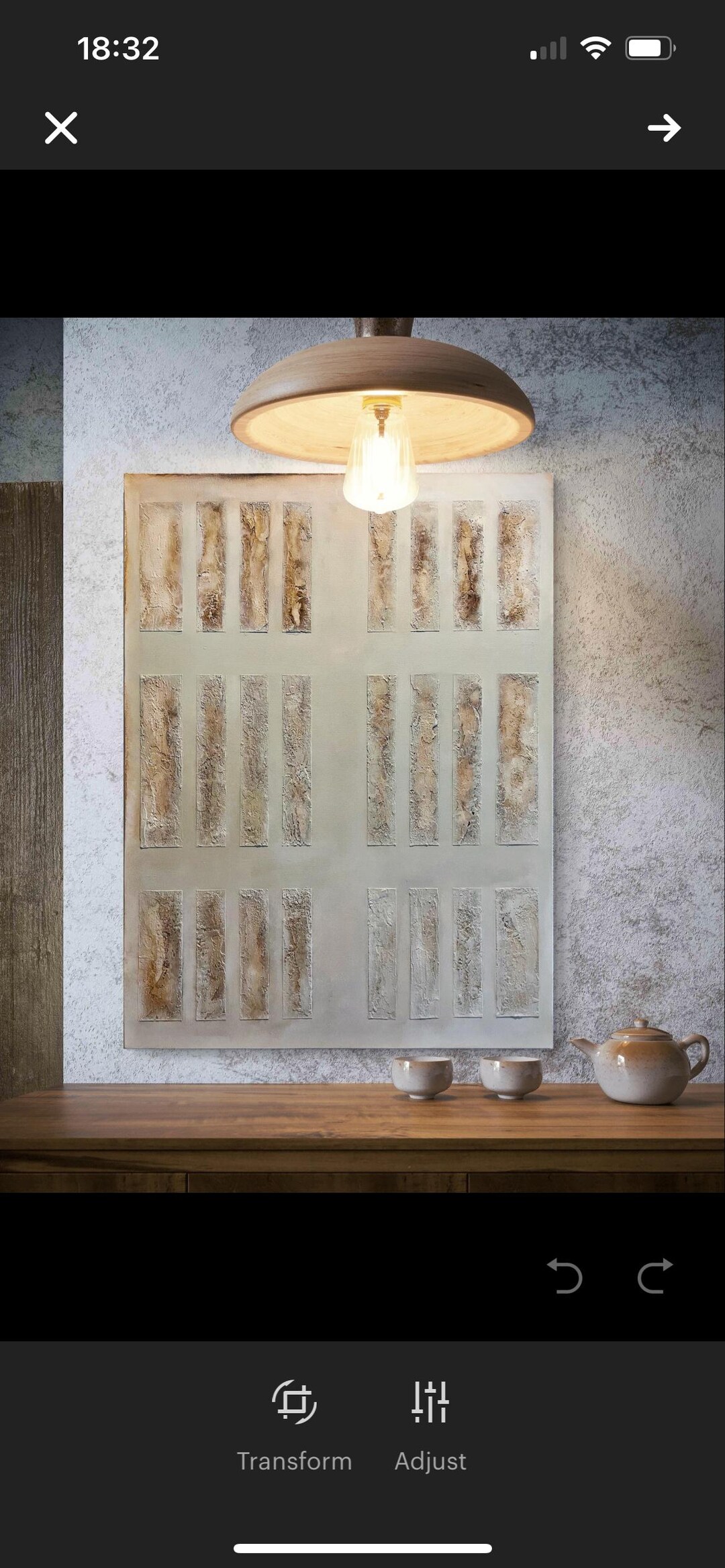 Handpainted Mixed Media Acrylic original Painting Abstract Canvas Large