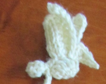 Hummingbird and Flower Bookmark Crochet Pattern