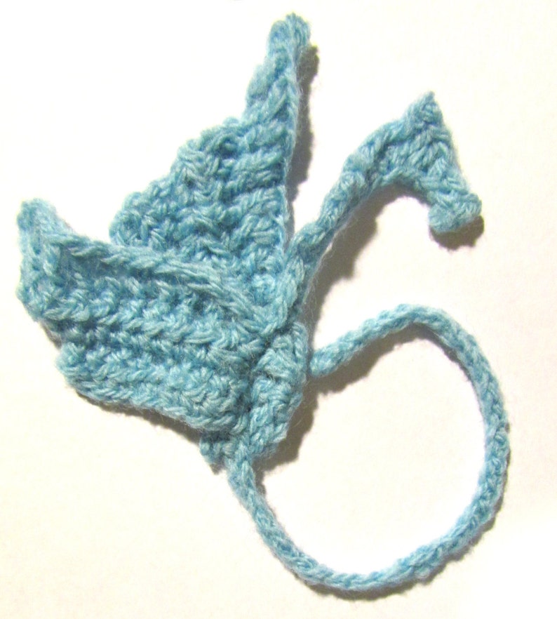 Flying Dragon Bookmark Crochet Pattern image 5