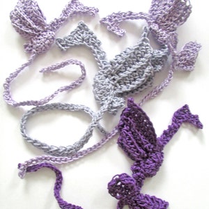 Flying Dragon Bookmark Crochet Pattern image 1