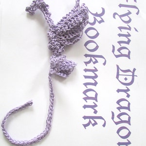 Flying Dragon Bookmark Crochet Pattern image 4