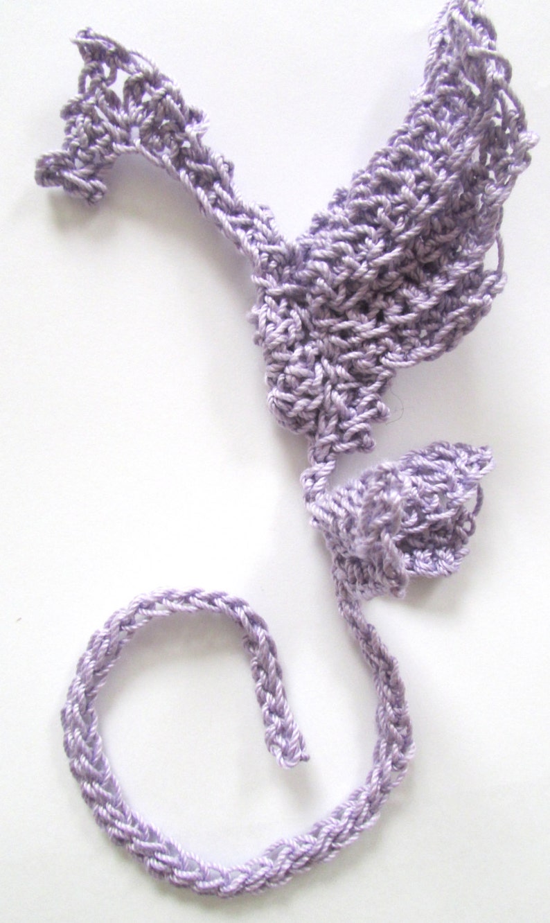 Flying Dragon Bookmark Crochet Pattern image 3