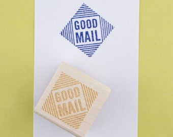 Good Mail (Diamond) Rubber Stamp