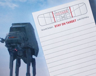 Stay on Target Notepad