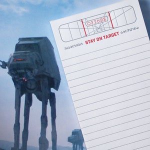 Stay on Target Notepad