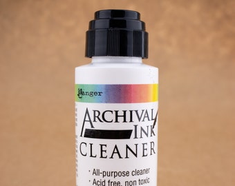 Ranger Archival Rubber Stamp Cleaner (2oz Dauber Top, Spray Top or Refill)