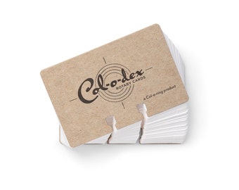 Col-o-dex Rotary Cards
