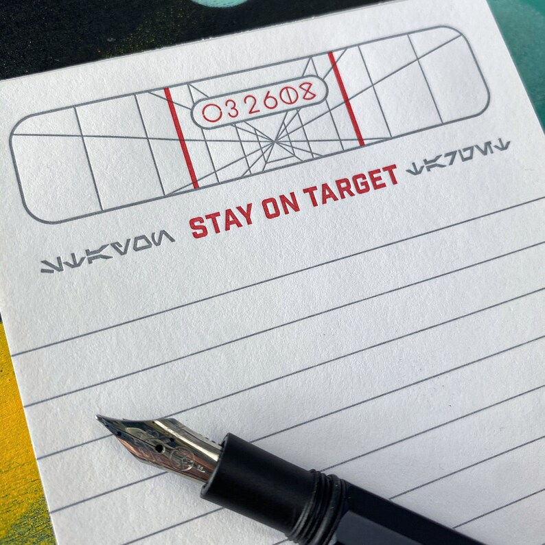 Stay on Target Notepad image 3