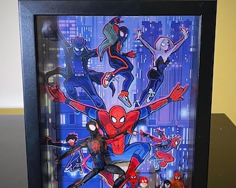 Marvel Shadowbox Wall Art (read description)