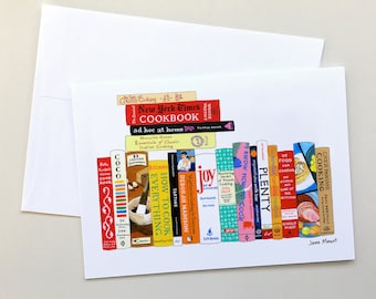 Greeting Card Single - Ideal Bookshelf 967: Cooking