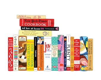 Greeting Card Single - Ideal Bookshelf 967: Cooking