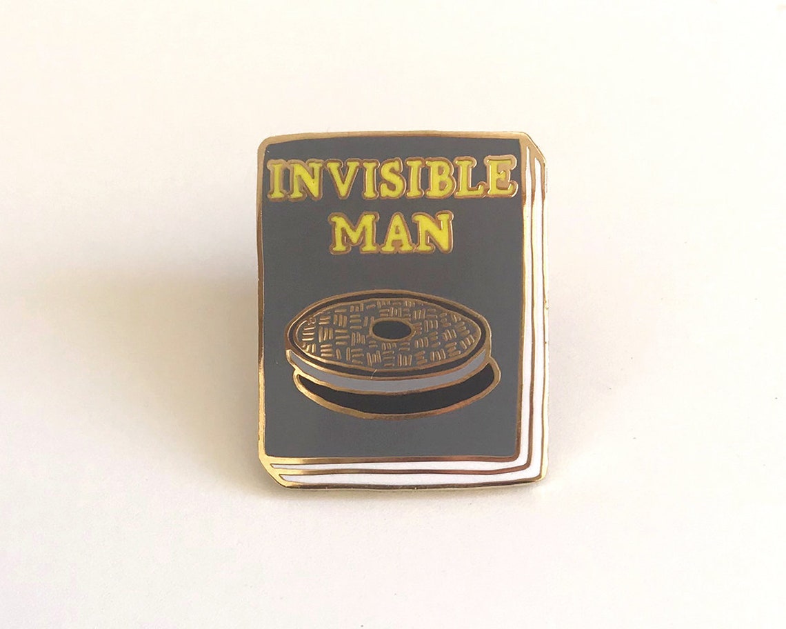 Book Pin: Invisible Man - Etsy
