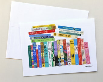 Greeting Card Single - Ideal Bookshelf 628: Tweens