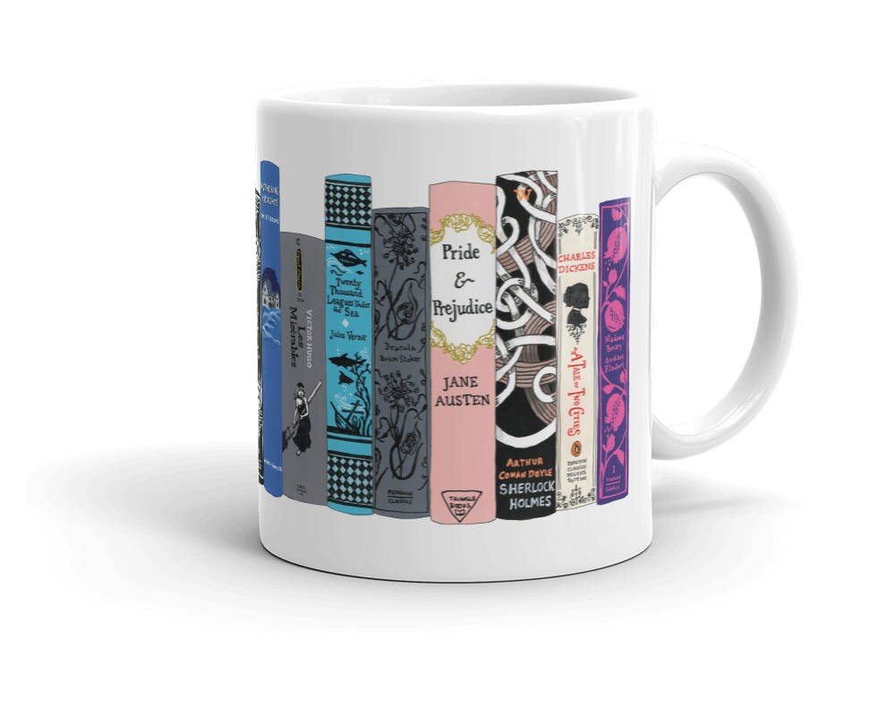 Ideal Bookshelf Mug: Novels of the 1800s