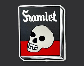 Book Sticker: Hamlet