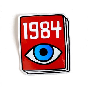 Book Sticker: 1984