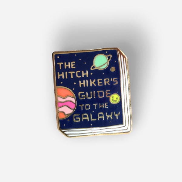 Buch-Pin: Per Anhalter durch die Galaxis