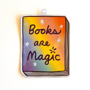 Book Sticker: Books are Magic image 1