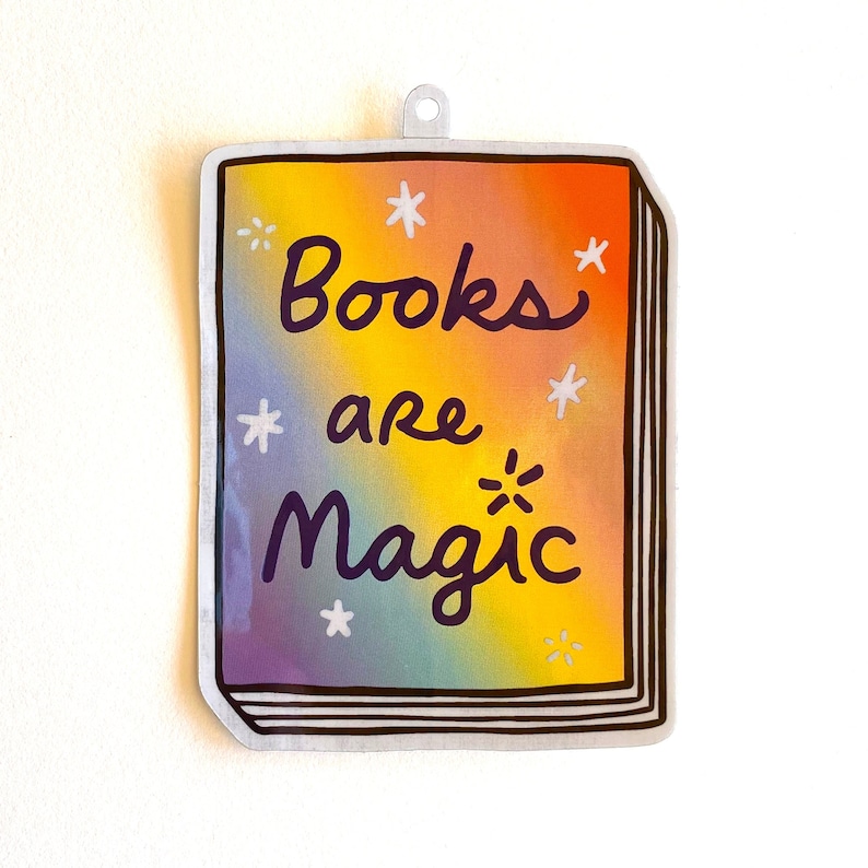 Book Sticker: Books are Magic image 1