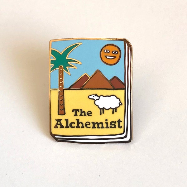 Book Pin: The Alchemist