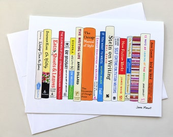 Greeting Card Single - Ideal Bookshelf 1027: Writing