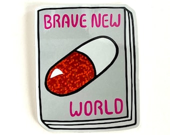 Book Sticker: Brave New World