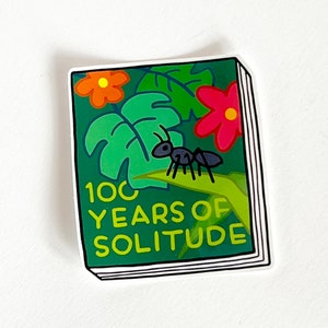 Book Sticker: 100 Years of Solitude
